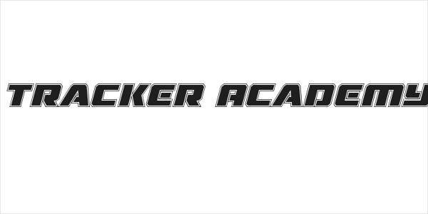 Drone Tracker Academy Italic Logo