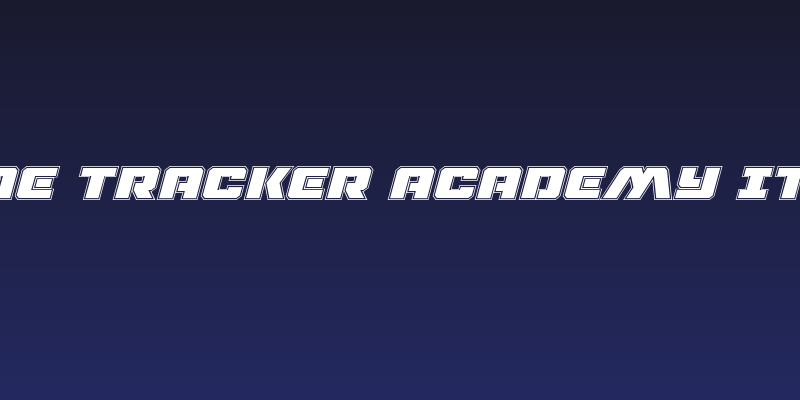 Drone Tracker Academy Italic Social Header