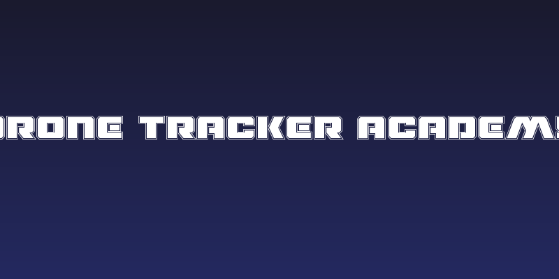 Drone Tracker Academy Social Header