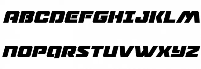 Drone Tracker Bold Italic Schriftart Groß
