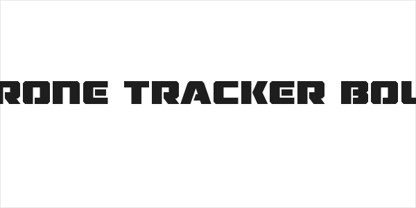 Drone Tracker Bold Logo