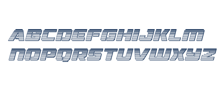 Drone Tracker Chrome Italic Lowercase