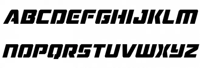 Drone Tracker Condensed Italic Font Litere mici