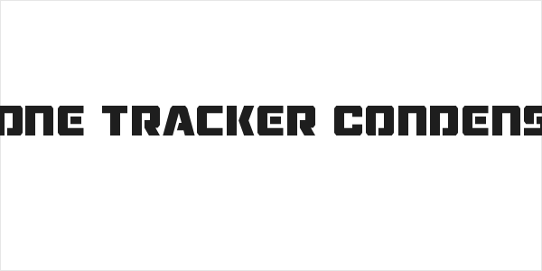 Drone Tracker Condensed Logo