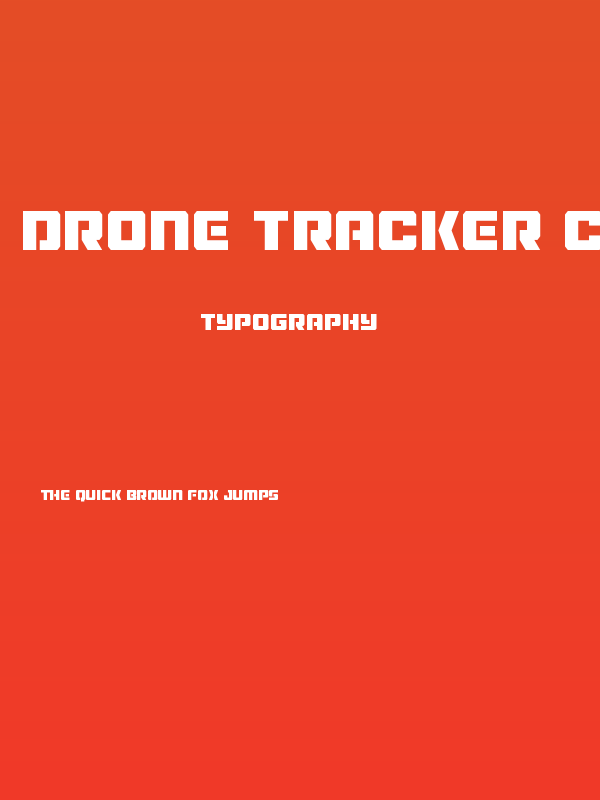 Drone Tracker Condensed Poster