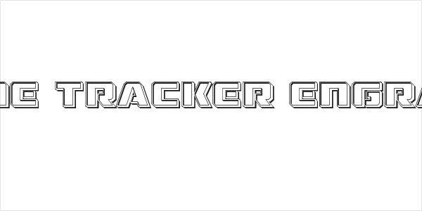 Drone Tracker Engraved Logo
