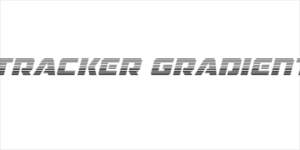 Drone Tracker Gradient Italic Logo