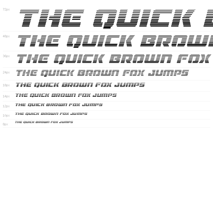 Drone Tracker Gradient Italic Waterfall