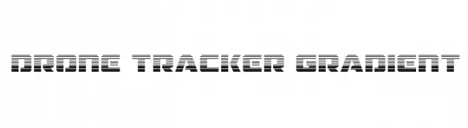 Drone Tracker Gradient  Скачать бесплатные шрифты