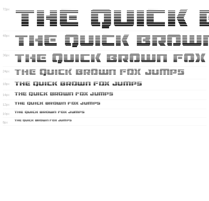 Drone Tracker Gradient Waterfall