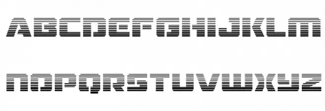 Drone Tracker Gradient خط أحرف صغيرة