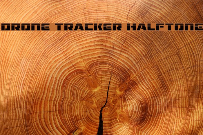 Drone Tracker Halftone Example 2