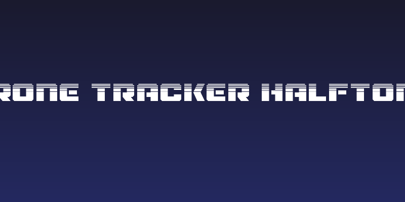 Drone Tracker Halftone Social Header