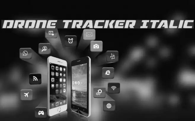 Drone Tracker Italic Example 1