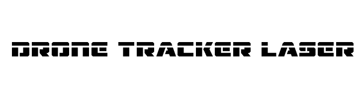 Drone Tracker Laser  नि: शुल्क फ़ॉन्ट्स डाउनलोड