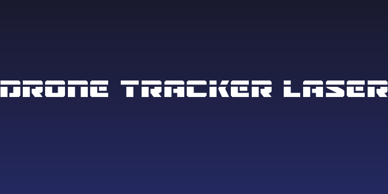 Drone Tracker Laser Social Header