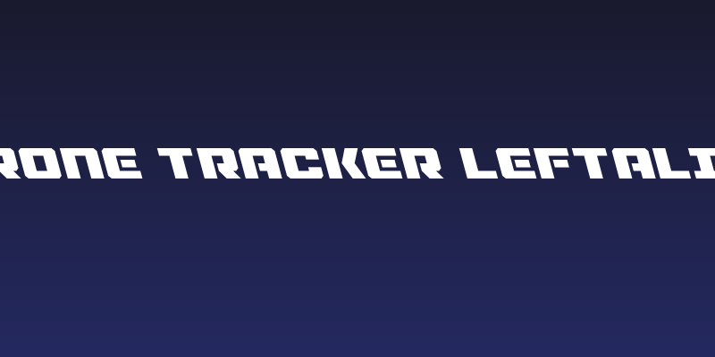 Drone Tracker Leftalic Social Header