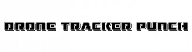 Drone Tracker Punch  नि: शुल्क फ़ॉन्ट्स डाउनलोड
