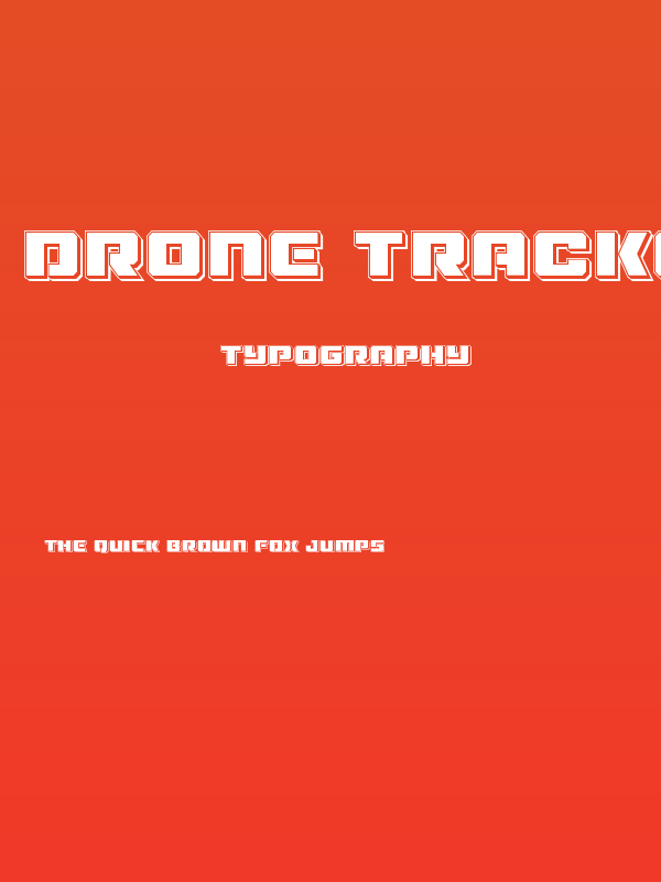 Drone Tracker Punch Poster