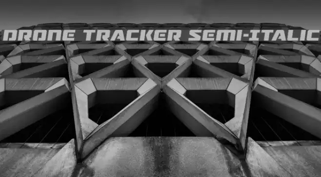 Drone Tracker Semi-Italic Example 2