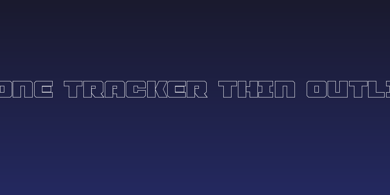 Drone Tracker Thin Outline Social Header
