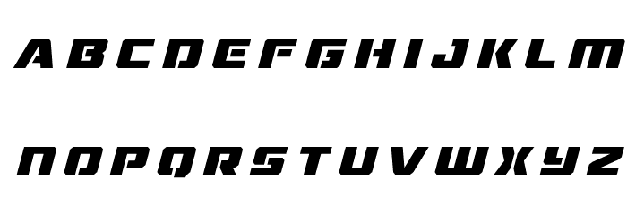 Drone Tracker Title Italic Font LOWERCASE