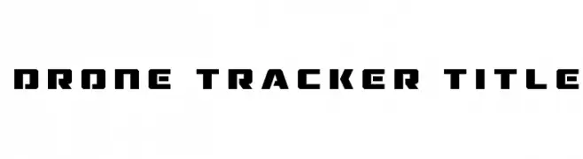 Drone Tracker Title  नि: शुल्क फ़ॉन्ट्स डाउनलोड
