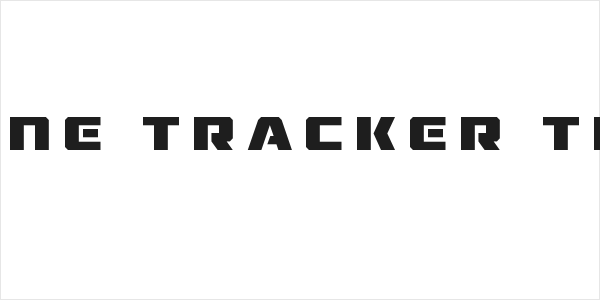 Drone Tracker Title Logo