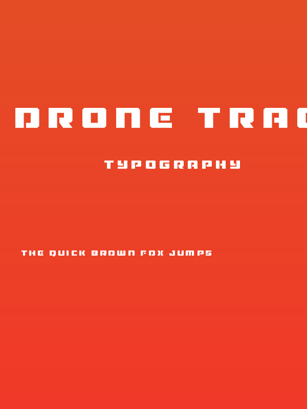 Drone Tracker Title Poster