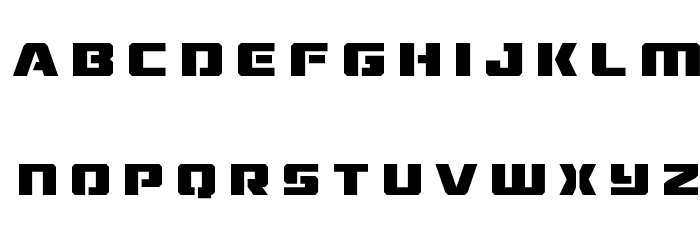 Drone Tracker Title Font LOWERCASE