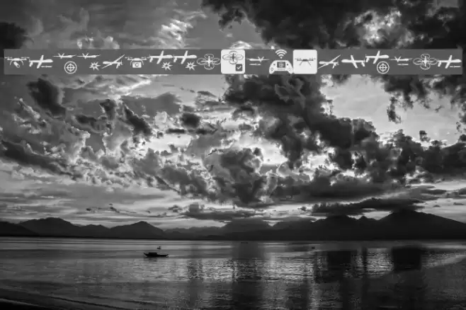 DroneAttack-Regular Font examples