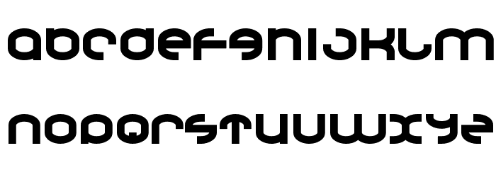 Dronecat Font LOWERCASE