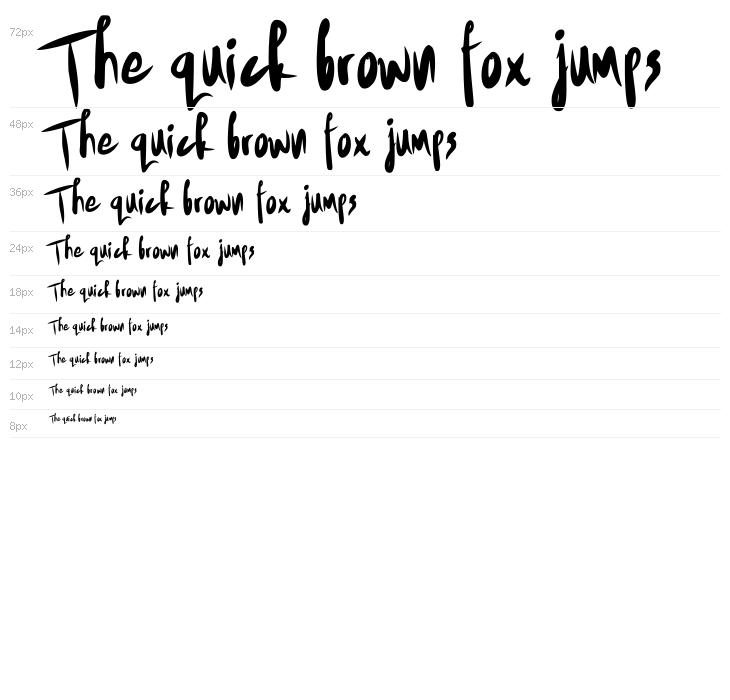 Drop Out Demo Regular Waterfall