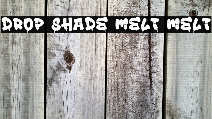 Drop Shade Melt Melt Example 1