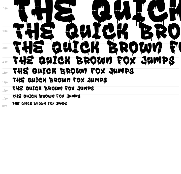 Drop Shade Melt Melt Waterfall