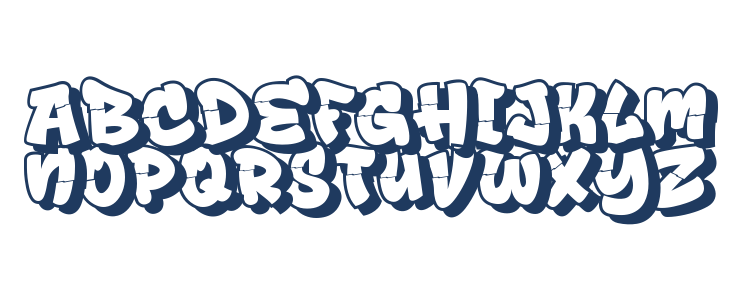 Drop Shade Shadow Shadow Lowercase