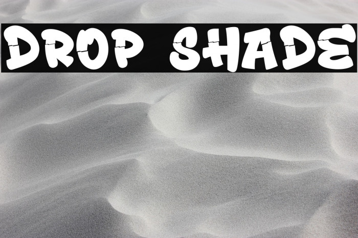 Drop Shade Example 3