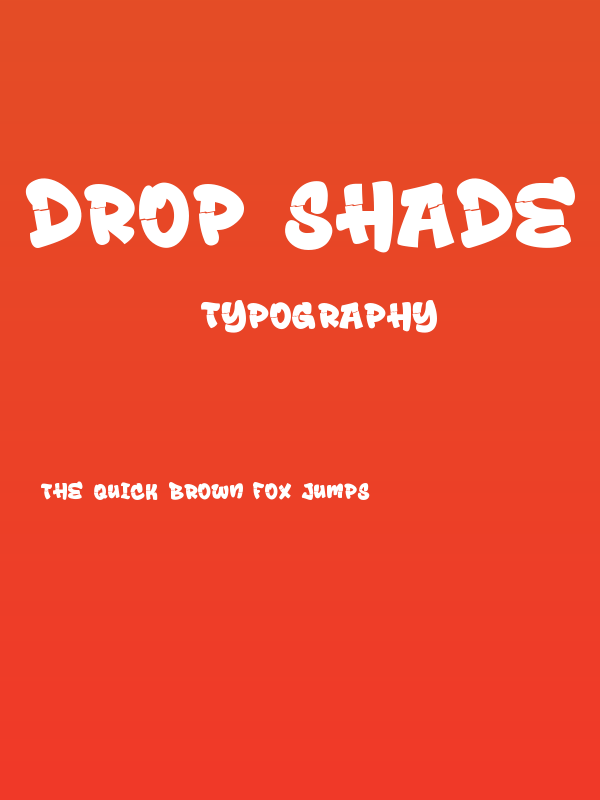 Drop Shade Poster