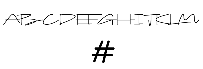 Drop Stay Font OTHER CHARS