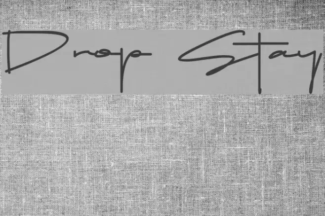 Drop Stay Example 2