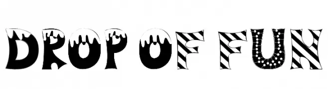 Drop of Fun  Frei Schriftart Herunterladen