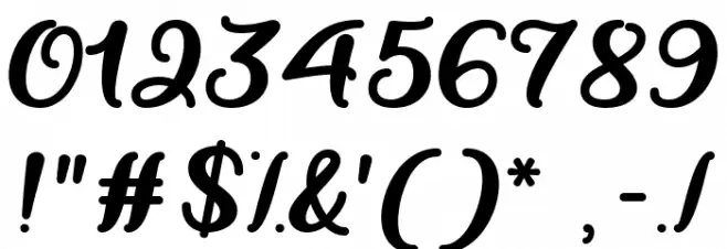 Drop the Game Regular Font OTHER CHARS