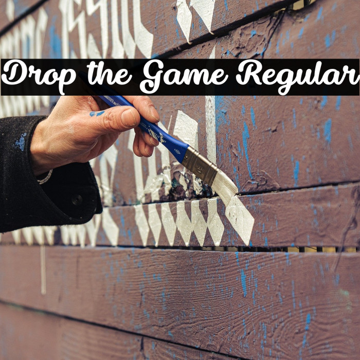 Drop the Game Regular Example 3