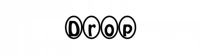 Drop  Frei Schriftart Herunterladen