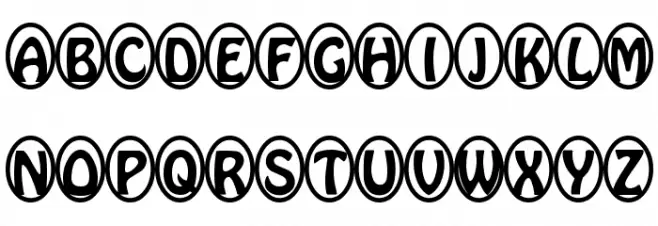Drop Schriftart Groß