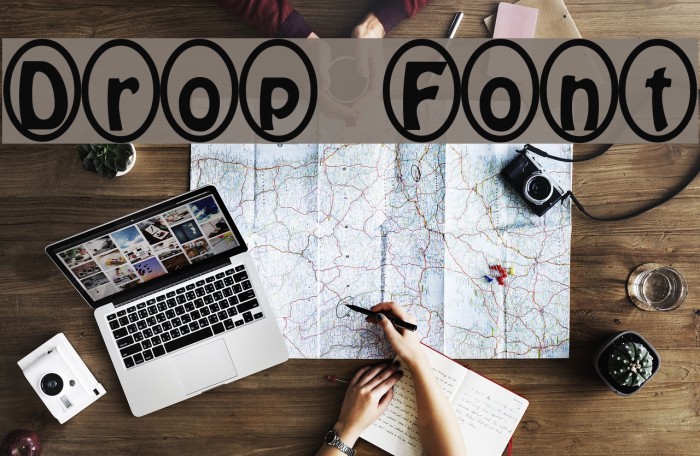 Drop Font examples