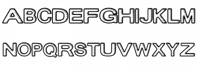 DropInside Schriftart Groß