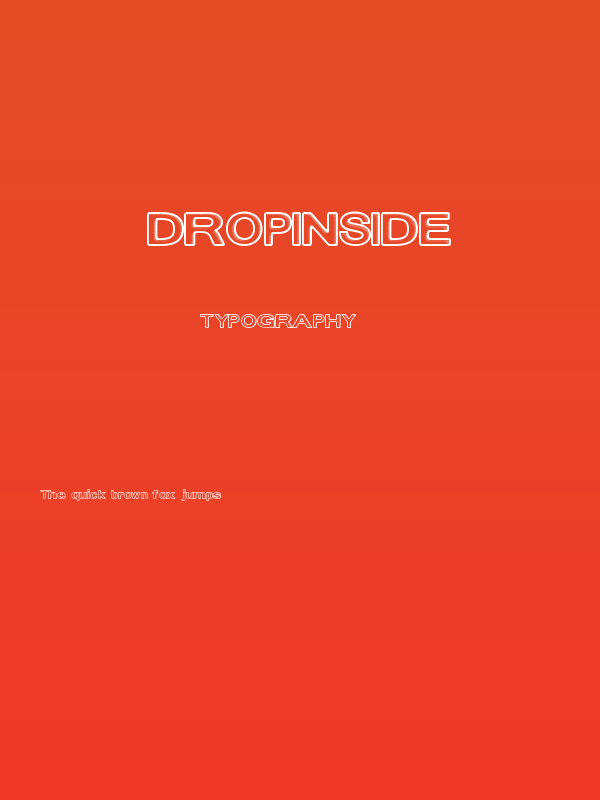 DropInside Poster