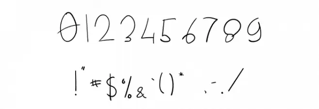 DropWriten Caratteri ALTRI CARATTERI