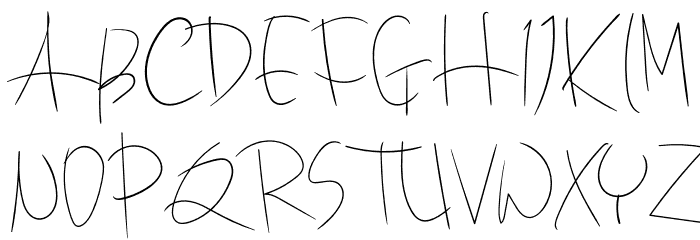 DropWriten Font UPPERCASE